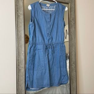 J.  Crew chambray dress
